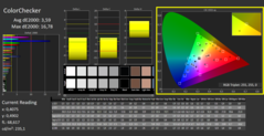 CalMAN - ColorChecker (calibrato)