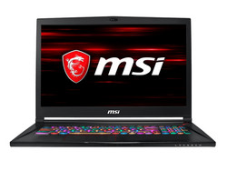 MSI GS73 8RF Stealth, modello di test fornito da Cyberport.