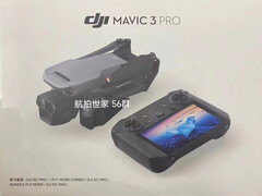 Il Mavic 3 Pro potrebbe essere lanciato dopo che DJI avrà presentato l&#039;Inspire 3. (Fonte: @DealsDrone)