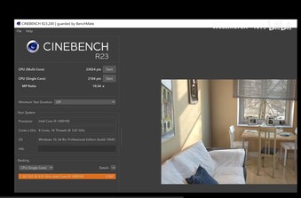 Il modello 14901KE è stato sottoposto a benchmark con Cinebench R23