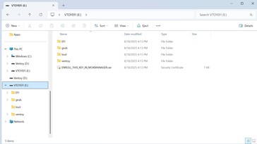 Partizione 1 per lo strumento - solo circa 30 MB
