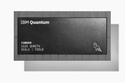 La QPU IBM Quantum Condor con 1121 qubit (Immagine: IBM)