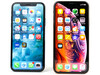 L'iPhone X e XS da sinistra a destra