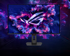 Il modello XG32UCDS rappresenta un'alternativa più economica alle opzioni ROG Swift OLED di Asus. (Fonte: Asus)
