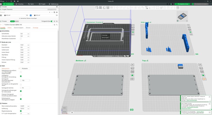 Bambu Studio offre molte funzioni e funziona in modo stabile; l'invio e il monitoraggio della stampa basati sul cloud sono convenienti