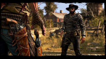 Un'immagine che raffigura un duello in Call of Juarez: Gunslinger.