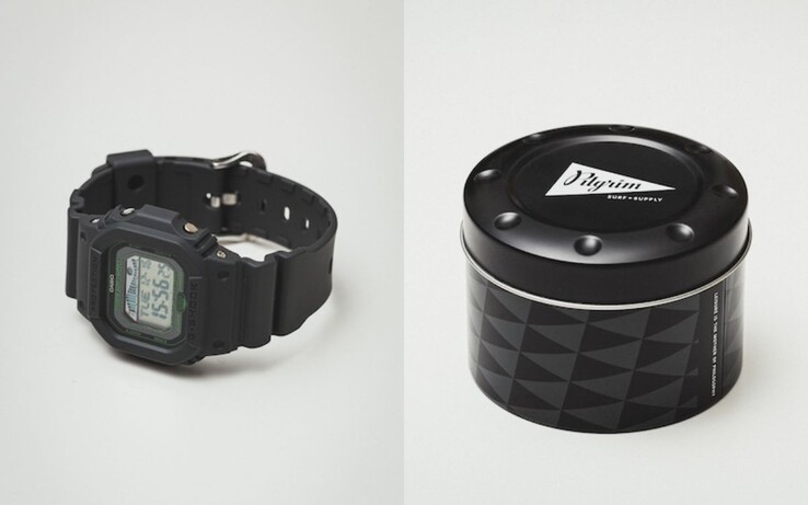 Ci sono nuove immagini dell'orologio Casio G-Shock x Pilgrim Surf+Supply (sopra). (Fonte: Pilgrim Surf+Supply)