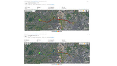 Percorso di prova GNSS: riepilogo