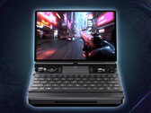 GPD registra ottimi risultati nei benchmark di gioco con Win Max 3. Nella foto: una vista frontale della console portatile da gioco.
