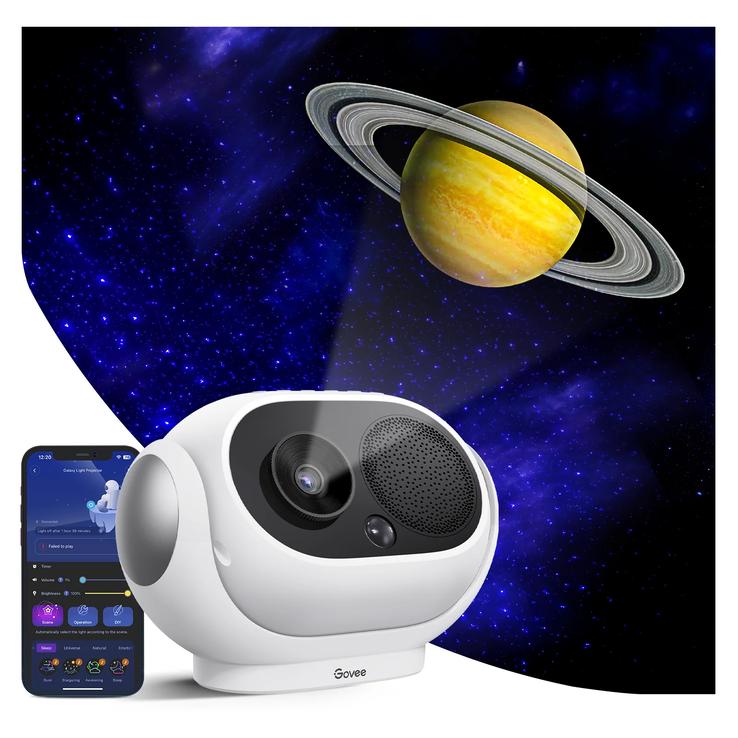 L'originale Govee Galaxy Light Projector Pro. (Fonte: Govee)