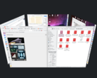 L'effetto cubo nella panoramica del desktop ritorna con Plasma 6 (fonte: KDE)