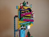 Il computer a scheda singola Raspberry Pi e il Lego possono essere usati per costruire un calendario dell'avvento elettrico davvero unico (Immagine: Richard Hayler)