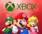 Mario e altri personaggi Nintendo sotto il logo Xbox (Fonte: Nintendo of America, Xbox gaming con modifiche)