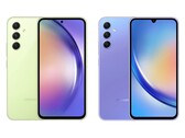 Galaxy A54 e Galaxy A34 saranno una coppia colorata quando arriveranno il mese prossimo. (Fonte: WinFuture)
