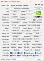 GPU-Z: Grafica Nvidia