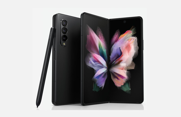 Il Galaxy Z Fold 3 assomiglia al suo predecessore dall'interno. (Fonte: Evan Blass)