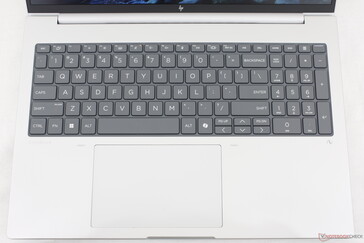 Il carattere è ora centrato e molto più grande rispetto all'EliteBook 865 G10 dello scorso anno