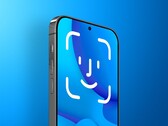 concetto di iPhone con Face ID sotto lo schermo. (Fonte: MacRumors) 