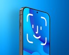 concetto di iPhone con Face ID sotto lo schermo. (Fonte: MacRumors) 