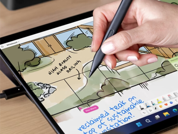 La Surface Slim Pen ora supporta il nuovo sistema di feedback aptico di Microsoft.