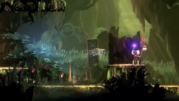 Viene mostrato il design del livello di Aeterna Lucis (Fonte: Steam)