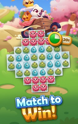Viene mostrato il design del livello di Farm Heroes Saga (Fonte: Google Play Store)