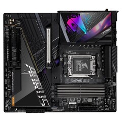 La X670E AORUS XTREME supporta gli SSD PCIe 5.0. (Fonte: GIGABYTE)