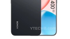 Un nuovo rendering di &quot;Honor 400&quot;. (Fonte immagine: YTechB)