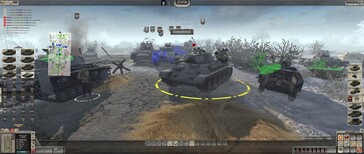 Nella foto: uno screenshot di gioco tratto da Men of War: Assault Squad 2.