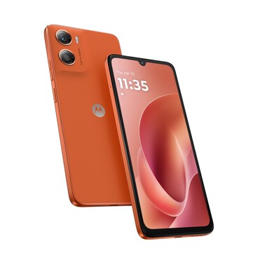 Il Moto G06 in Pantone Arabesque. (Fonte: Motorola)