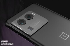 Renders del concept di OnePlus 10 Ultra. (Fonte: LetsGoDigital)