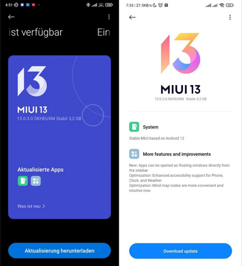 MIUI 13 per il Poco F3.