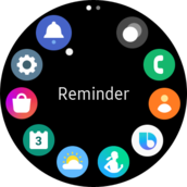 Apps in the rotation view