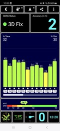 Ricezione GPS all'aperto