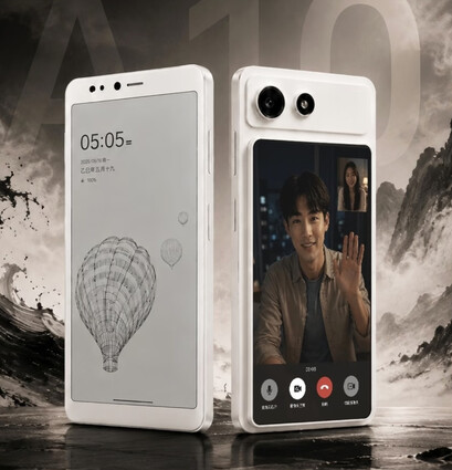 Il display secondario dell’A10 in azione