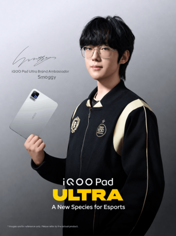iQOO presenta il Pad Ultra con il suo ambasciatore del marchio dedicato agli eSport