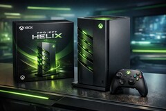 Immagine generata dall'AI del sistema ibrido Project Helix di Microsoft.