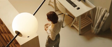 Segue il soggetto su richiesta (fonte immagine: screenshot del video del prodotto)