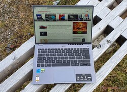 Acer Swift X 14 (2022), unità di prova fornita da Acer Germania