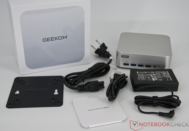 Ambito di consegna del Geekom A9 Max
