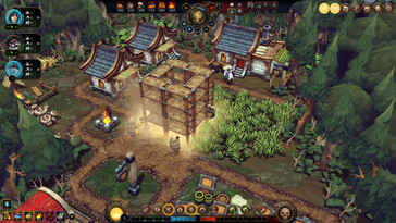 Nella foto: uno screenshot del gameplay di Against the Storm.