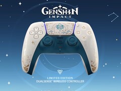 Il controller wireless DualSense - Genshin Impact Limited Edition non sarà spedito prima della fine di febbraio in alcune regioni. (Fonte: PlayStation)