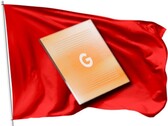 Il SoC Tensor di Google sembra aver attirato le bandiere rosse di un rivale presto feroce. (Fonte immagine: Google/Unsplash - modificato)