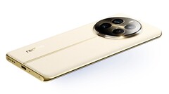 Il Realme 12 Pro+ è disponibile in un design chic nei colori blu o oro. (Immagine: Realme)
