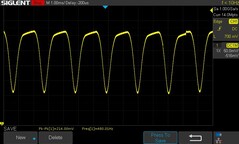 50% di luminosità: 480.01 Hz PWM