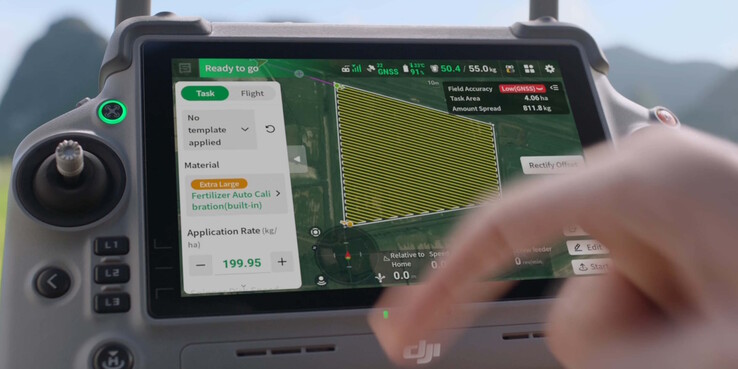 L'applicazione dei fertilizzanti può essere automatizzata