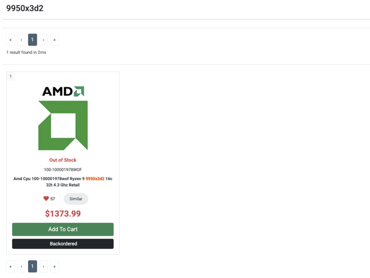 L'annuncio di AMD Ryzen 9 9950X3D2 su PC-Canada