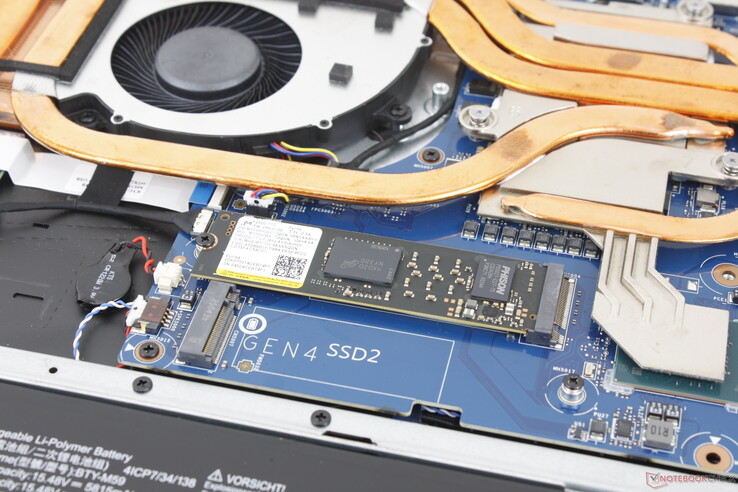 Supporta fino a due SSD M.2 2280 NVMe (un PCIe5 + un PCIe4)