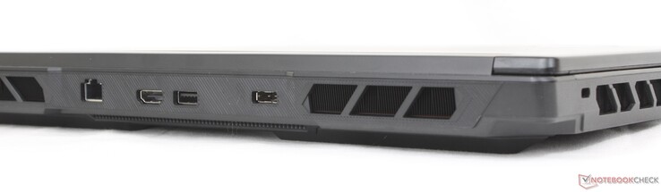 Posteriore: RJ-45 (2,5 Gbps), HDMI 2.1, USB-A 3.2 Gen. 2, adattatore AC