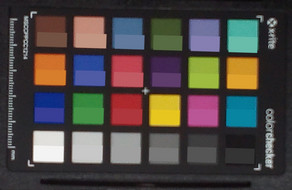 ColorChecker: Il colore di riferimento si trova nella metà inferiore di ciascun campo.
